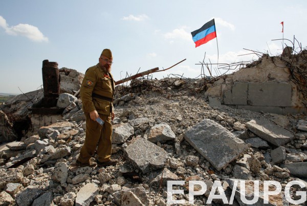 Боевики накрыли огнем свои передовые позици