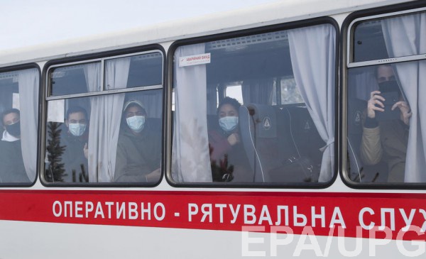 Граждан, эвакуированных из Уханя, разместили в санатории на Полтавщине