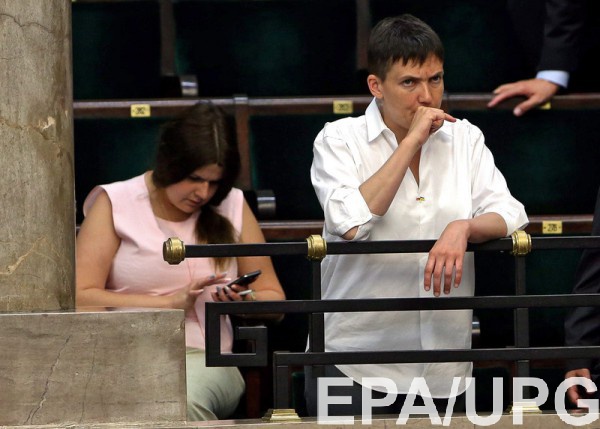 Савченко больше не представляет Раду в ПАСЕ