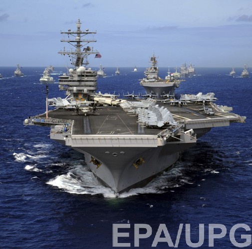 USS Ronald Reagan снова отправляют к берегам Кореи