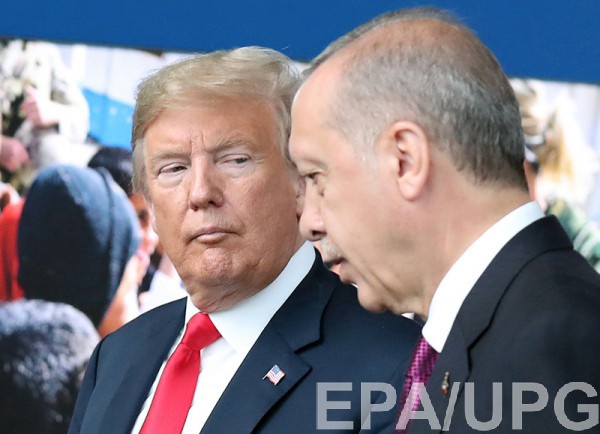 Дональд Трамп и Реджеп Тайип Эрдоган
