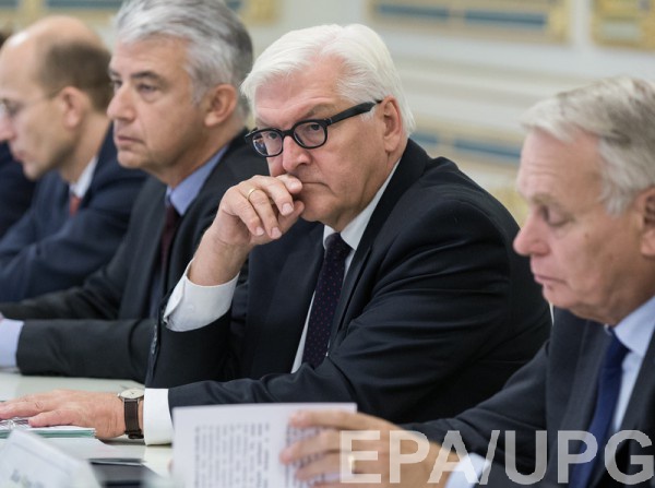 Штайнмайер рассказал о результатах встречи глав МИД