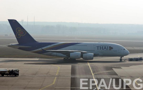Самолет авиакомпании Thai Airways