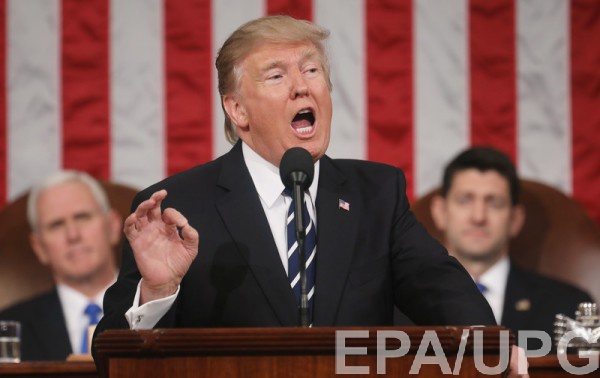 Репетицию речи Трампа запечатлели на видео