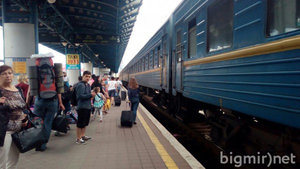 Укрзализныця больше всего заработала на пассажирах, которые отправлялись в Москву