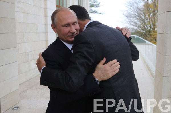 Путин встретился с Асадом
