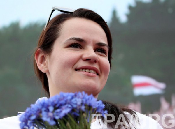 Кандидат в президенты Беларуси Светлана Тихановская