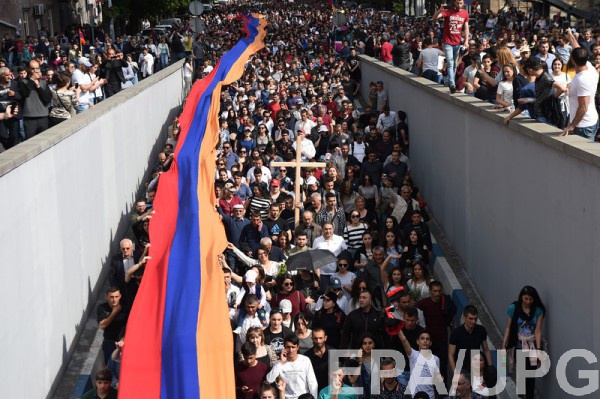 Протесты в Армении