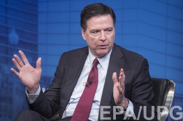 По словам Коми, Трамп перестал доверять ему после совместного обеда