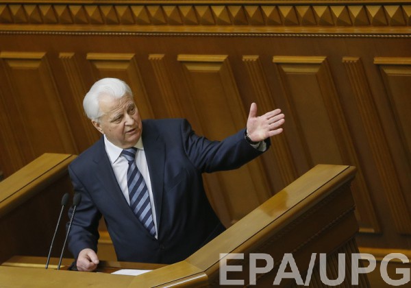 Кравчук рассказал, каким Украина принимала Крым