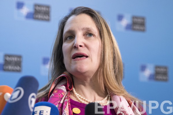 Фриланд высказалась о возвращении РФ в ПАСЕ и реформах в Украине