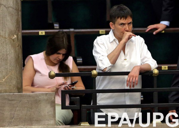 Савченко рассказала о списках