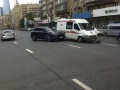 В Москве Porsche Cayenne протаранил карету скорой помощи