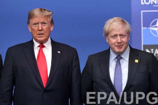 Дональд Трамп и Борис Джонсон