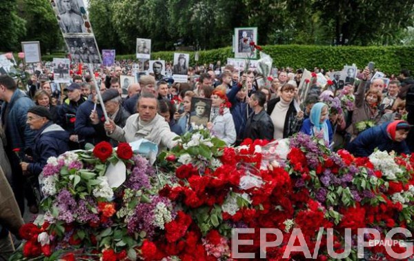 Масштабные акции 9 мая прошли в Киеве, Одессе, Днепре и Запорожье