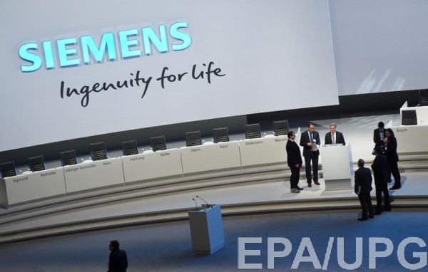 В Siemens заверили, что компания ведет свой бизнес в политико-правовых рамках