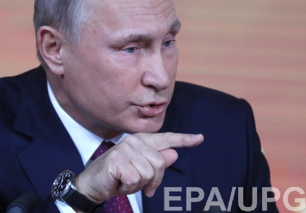 В своем выступлении Путин сообщил, что Крым "отдали с нарушениями"