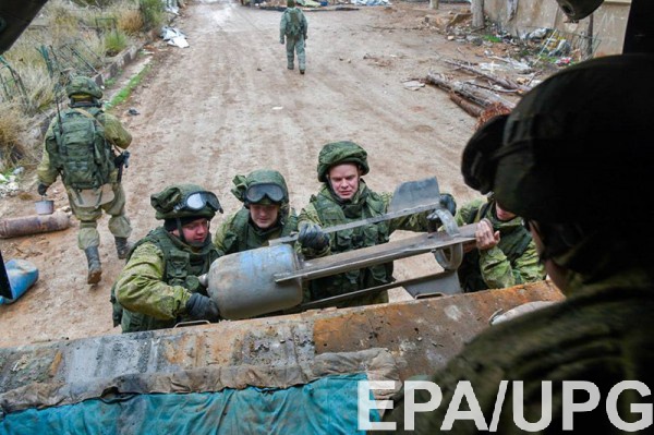 Российское Министерство обороны отрицает гибель солдат в Сирии