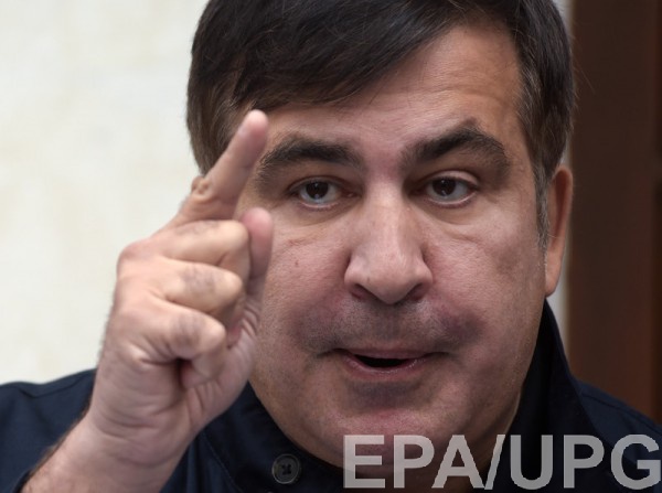 Михаил Саакашвили покинул отель во Львове