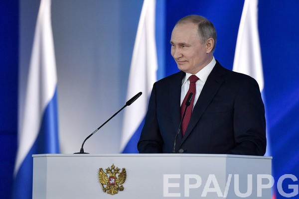 Президент России Владимир Путин