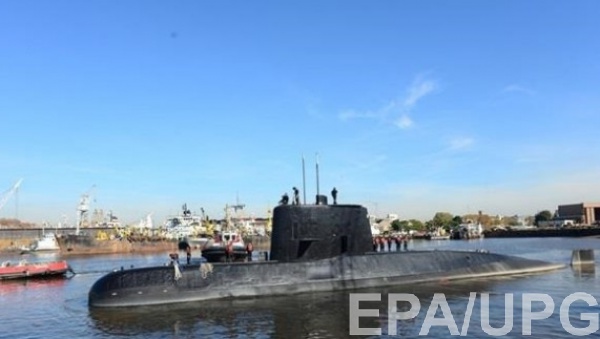 В Аргентине продолжают разыскивать подлодку Сан-Хуан