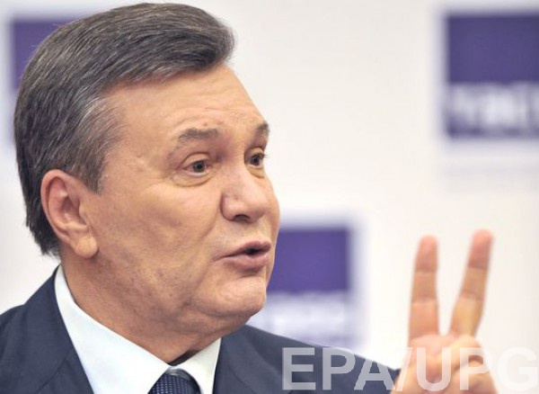 Янукович после долго молчания опять захотел поговорить