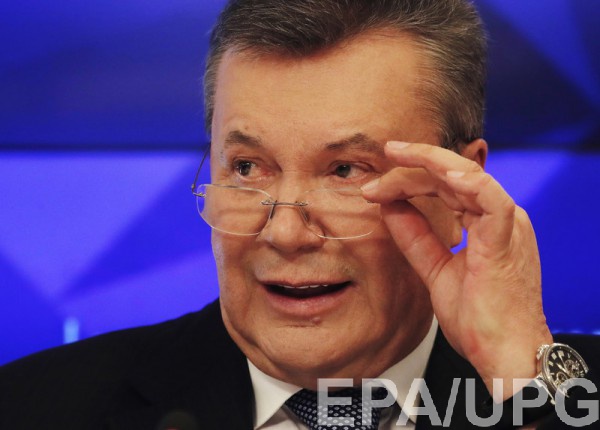 Экс-президент Украины Виктор Янукович