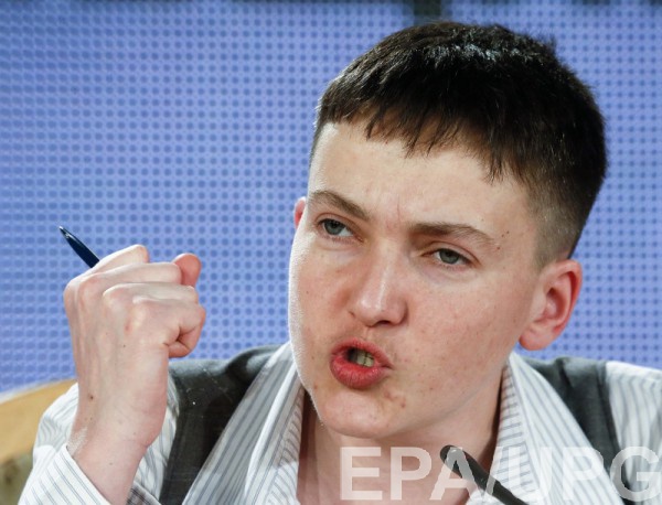 В СБУ рассказали о чем говорила Савченко с лидерами боевиков