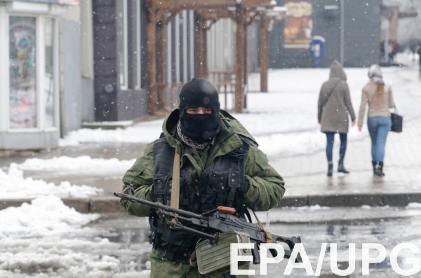 Российские террористы боятся, что бойцы АТО займут Горловку