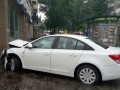 В Харькове Chevrolet врезался в здание