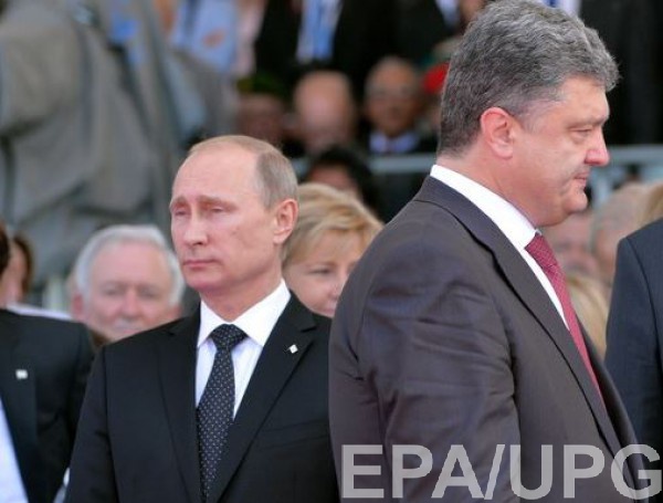 Путин и Порошенко не общаются