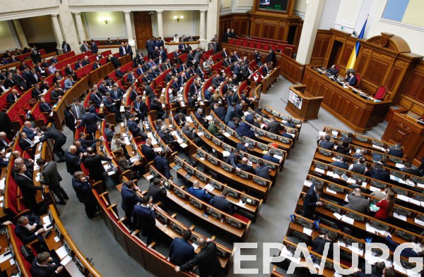 Верховная рада намерена принять важные для страны законы