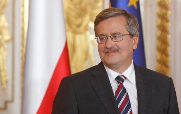 Лидер Польши Бронислав Коморовский Лидер Польши Бронислав Коморовский