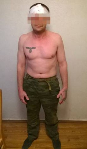 Сдавшийся украинским пограничникам боевик ДНР