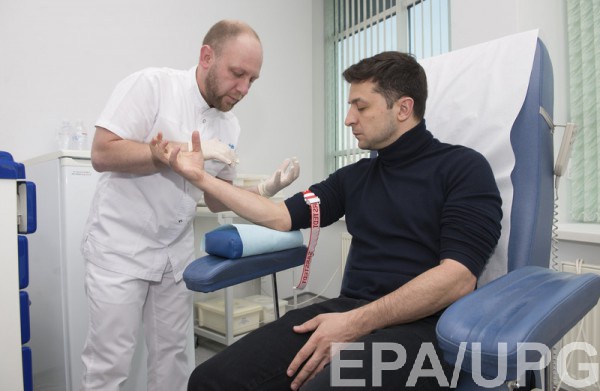 Зеленский візвал новій скандал "результатами" анализов