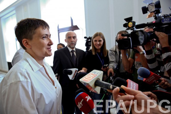 Встреча Савченко с боевиками не предусматривалась