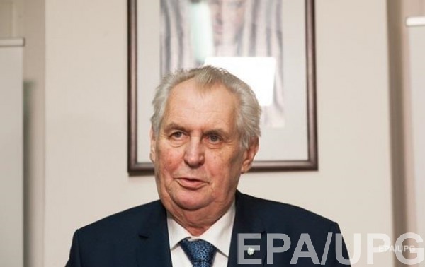 Президент Чехии Милош Земан