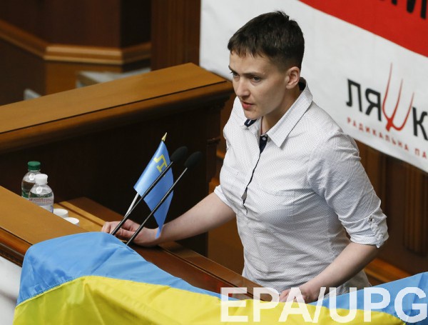 Надежда Савченко ездила в Минск