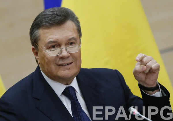 Допрос Януковича будут транслировать онлайн
