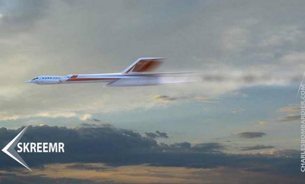 Представлен концепт самолета, который в 5 раз быстрее Concorde