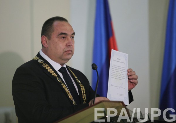 Плотнтицкий покинул Луганск