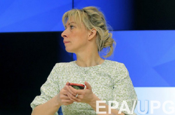 Захарова не понимает, почему нет ответа на обвинение Украины в атаке на боинг МН17