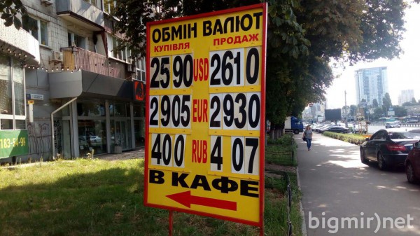 В обменниках доллар утром 18 июля можно купить по 26,1 грн/долл