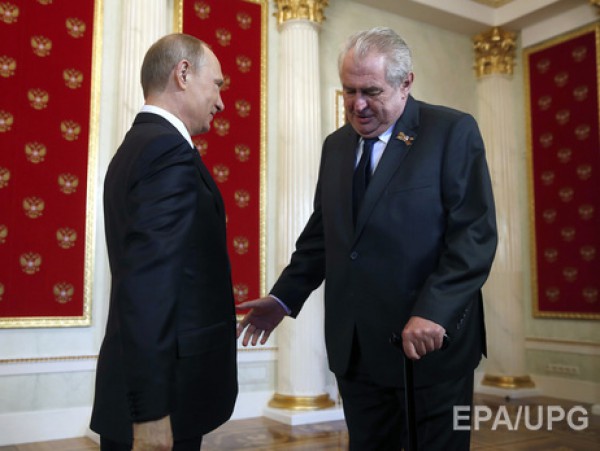 Президент Чехии: Россию освободят от санкций, и она сможет вступить в ЕС