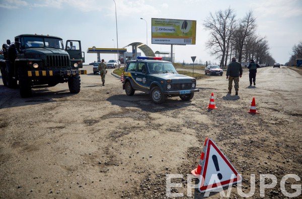 Силовики усиленно патрулирую Балаклею