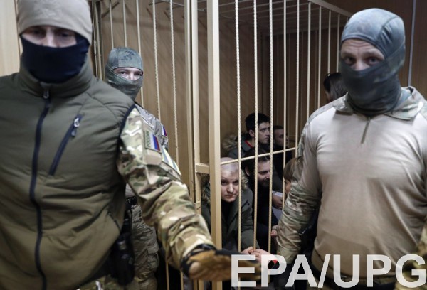 ФСБ хочет проверить психику 14 украинским морякам