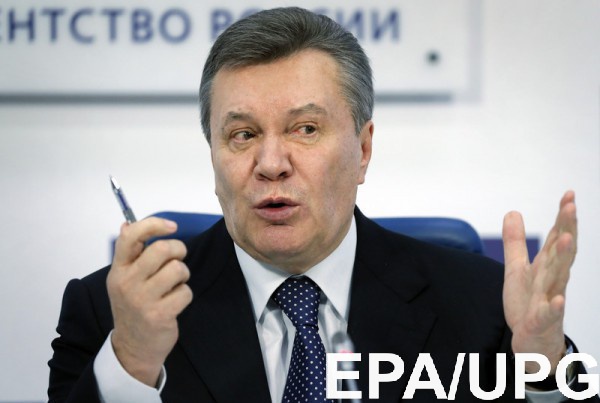 Янукович рассказал, что выезжал за пределы РФ на лечение