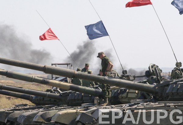 Танки боевиков зафиксировала ОБСЕ
