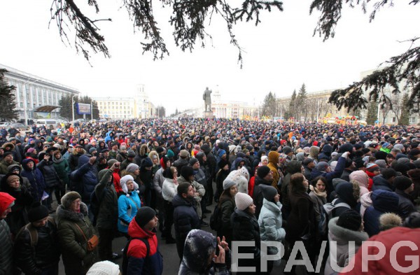 Протесты в Кемерово