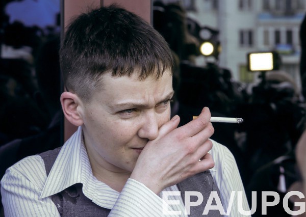 Савченко холодно в СИЗО